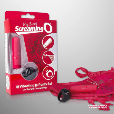 Screaming O My Secret Vibrating Panty Set