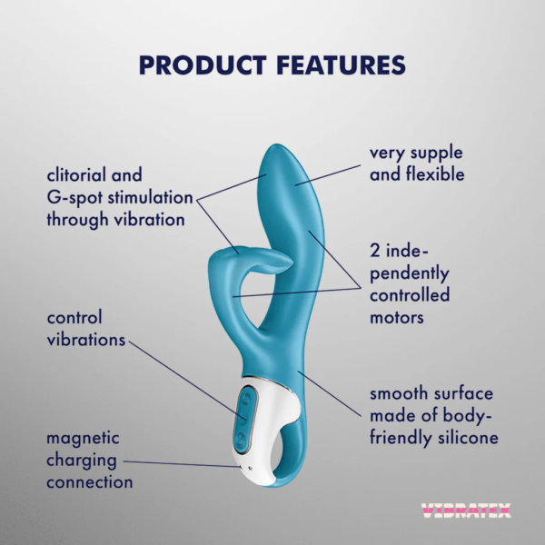 Satisfyer Embrace Me Rabbit Vibrator - Image 2