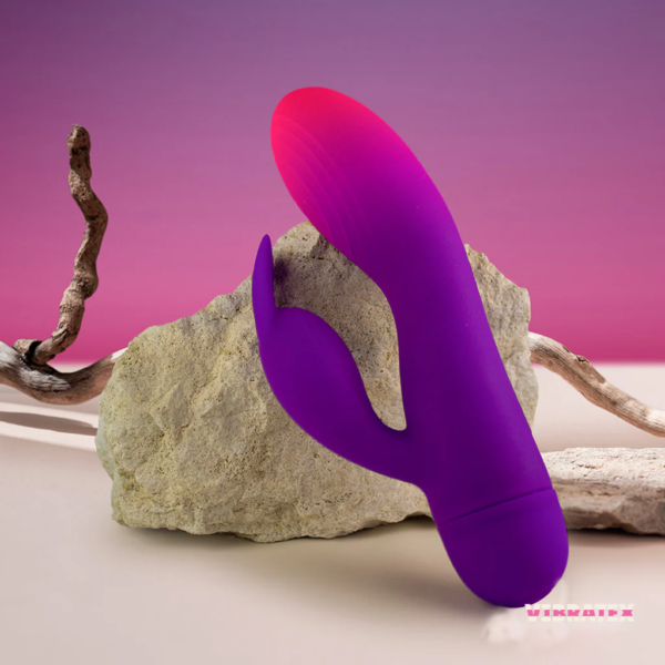 Rocks Off Glo-Girl Rabbit Vibrator - Image 2