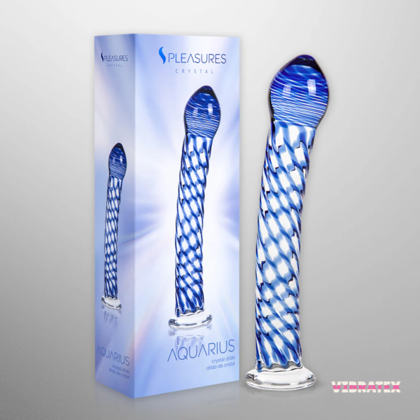 Crystal Aquarius Glass Dildo - Image 2