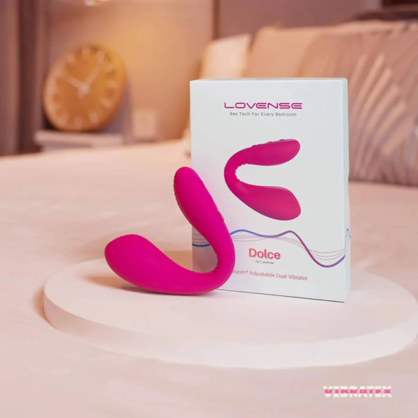 Lovense Dolce Adjustable Dual SMART Vibrator - Image 2