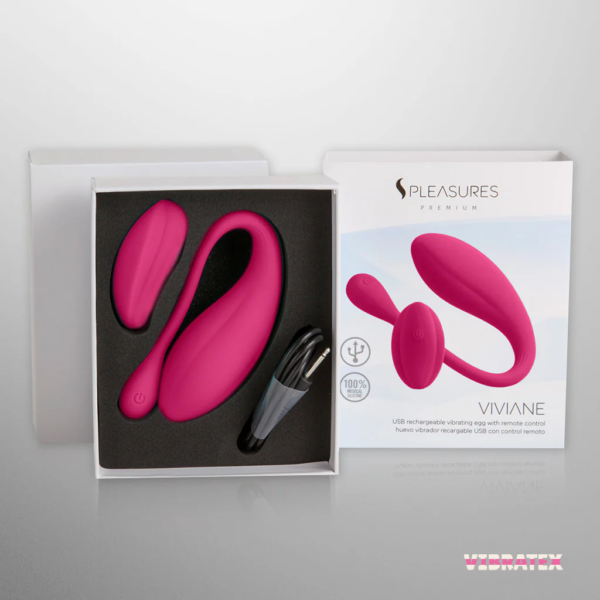 Viviane Remote Controlled Egg Vibrator - Image 3