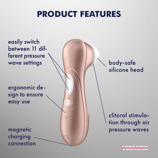 Satisfyer Pro 2 Pressure Wave Vibrator - Image 3