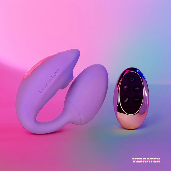 Love to Love Dual Stimulation Vibrator - Image 5