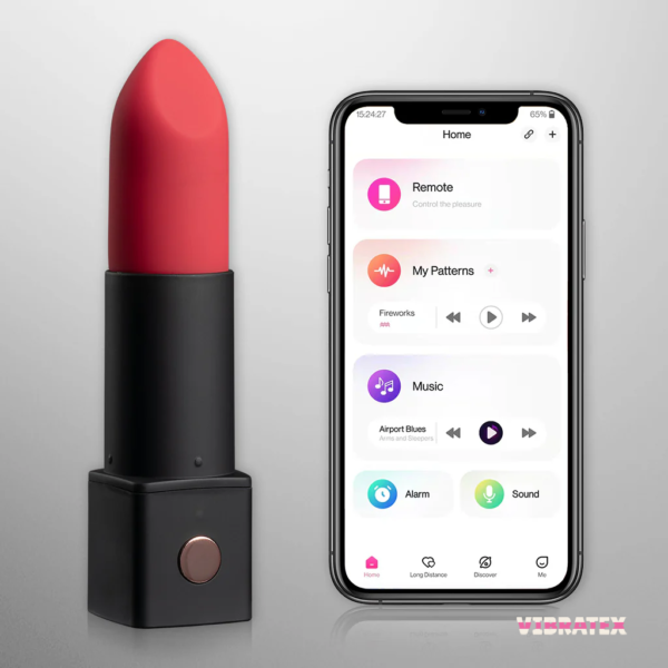 Lovense EXOMOON Smart Lipstick Bullet Vibrator - Image 3