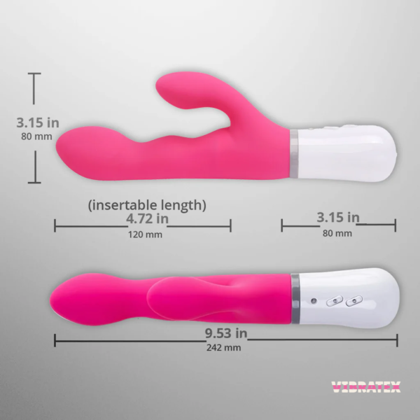 Lovense NORA Wireless Bluetooth App Rabbit Vibrator - Image 4