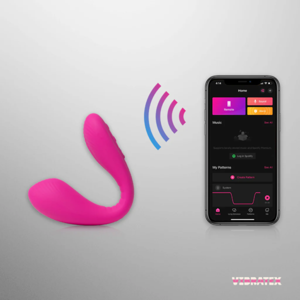 Lovense Dolce Adjustable Dual SMART Vibrator - Image 4