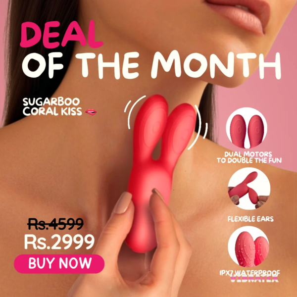 SugarBoo Coral Kiss Clitoral Vibrator - Image 5