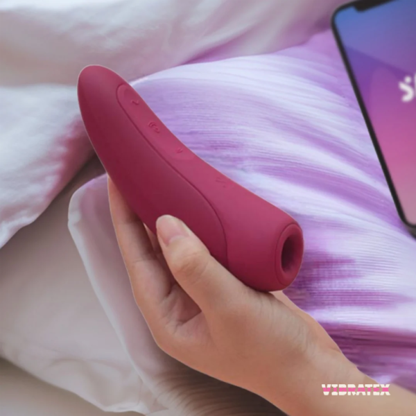 Satisfyer Curvy 1+ App Controlled Clitoral Stimulator - Image 6