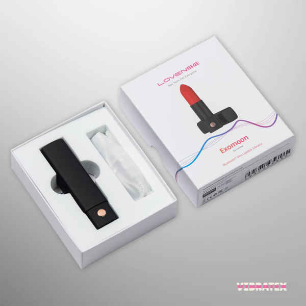 Lovense EXOMOON Smart Lipstick Bullet Vibrator - Image 6