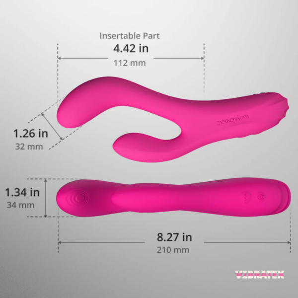 Lovense Osci 3 Smart Heating Rabbit Vibrator - Image 7
