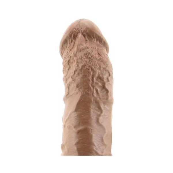 REALISTIC 9 INCH DARK BLACK PREMIUM SILICON DILDO WITH PERFECT SUCTION CUP & BIG BALLS - Image 2